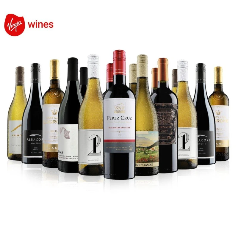 Image of Virgin Wines Luxury 16 Bottle Mixed Wine Case Multi unisex 16