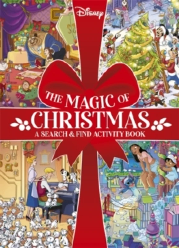 Image of Disney The Magic of Christmas : A Search and Find Activity Book Paperback / softback