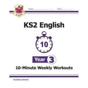 Image of New KS2 English 10-Minute Weekly Workouts - Year 3