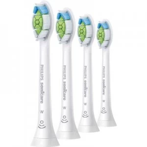 image of Philips Sonicare Optimal White St &ard HX6064/10 Replacement Heads White Toothbrush 4Pcs