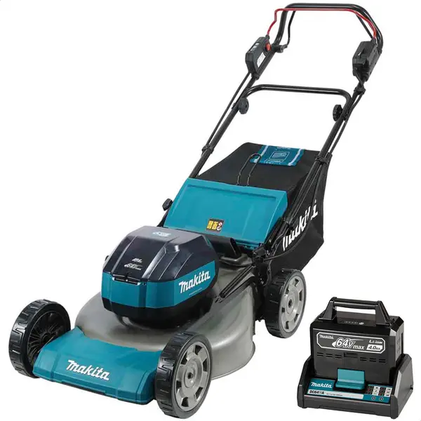 image of Makita LM004JM101 530mm Cordless Brushless Lawnmower