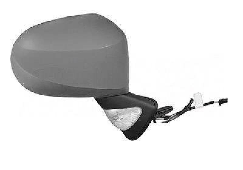 Image of VAN WEZEL 4367818 Wing mirror * HAGUS * Right, with temperature sensor, primed Outside Mirror (50)