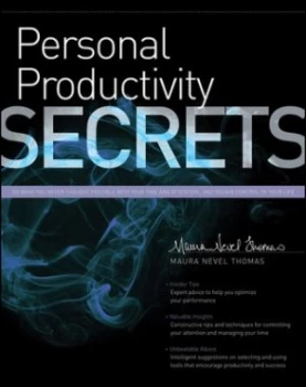 Image of Personal Productivity Secrets by Maura Nevel Thomas Paperback