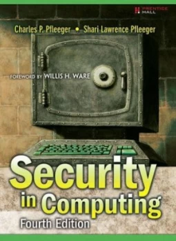 Image of Security in computing by Charles P. Pfleeger