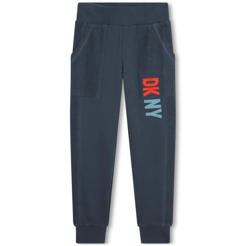 Image of DKNY Jog Bottoms - Blue Blue One Size