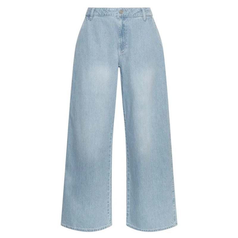 Image of moss copenhagen Womens high-waisted jeans Moss Copenhagen Ingrid Lis Bleu Female S