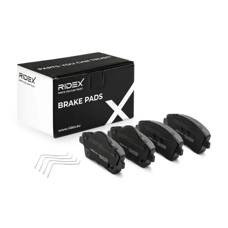 Image of RIDEX Brake pad set RIDEX 402B1832