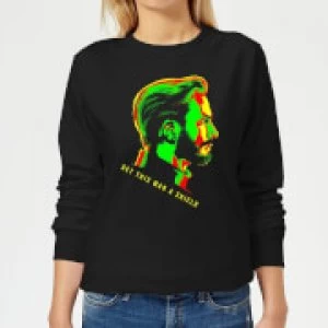 Image of Avengers Get This Man A Shield Womens Sweatshirt - Black
