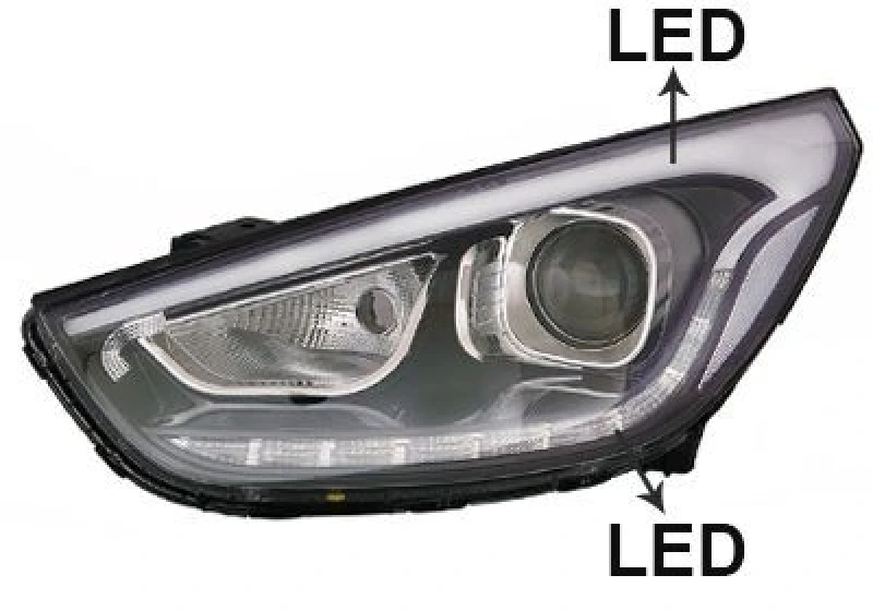 Image of VAN WEZEL Headlight VAN WEZEL 8262963
