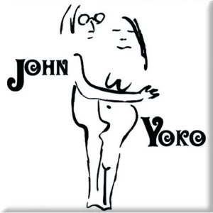 Image of John Lennon - John & Yoko Fridge Magnet