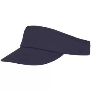 Image of Hera Unisex Sun Visor (One Size) (Navy)