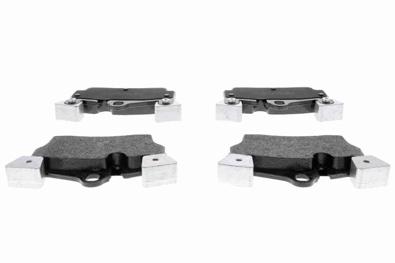 Image of VAICO V10-0762 Brake pad set Rear Axle, excl. wear warning contact, Q+, original equipment manufacturer quality Brake Pad Set,disc brake (402)