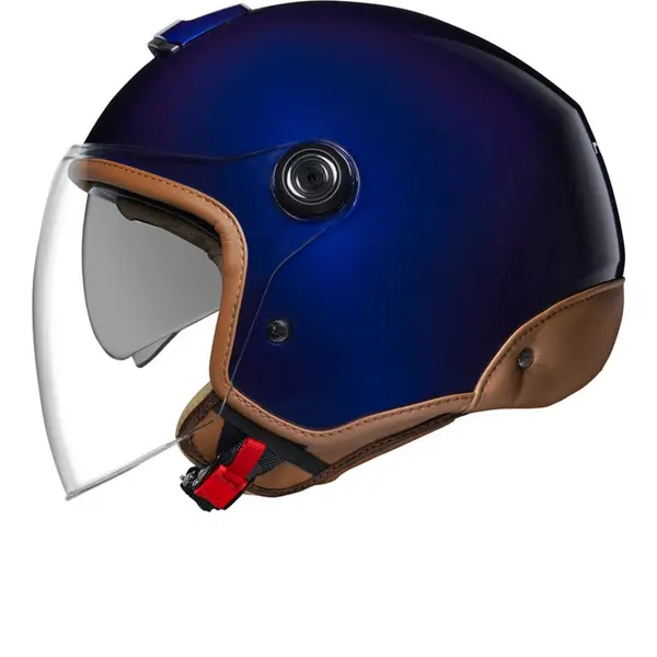 Image of Nexx Y.10 Sunny Indigo Blue Camel Jet Helmet 2XL