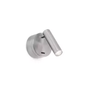 Image of Boc LED Satin Nickel Reading Light 3W 3000K