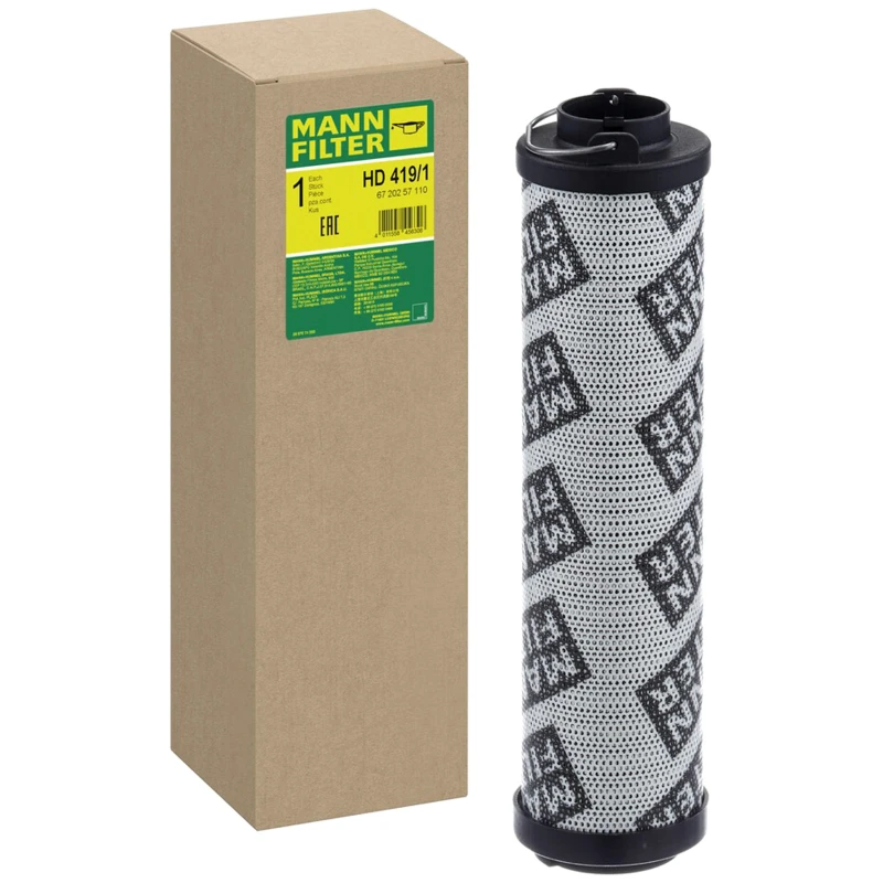 Image of MANN-FILTER HD 419/1 Filter, operating hydraulics Filter,operating hydraulics (536)