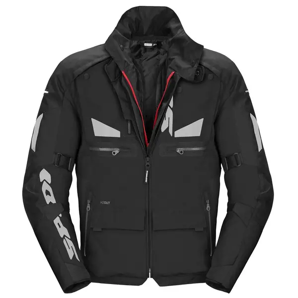 Image of Spidi Crossmaster Jacket Black Size L