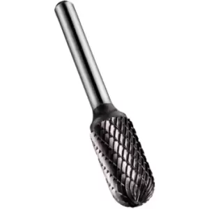 Image of P805C 6.0X6.0MM TiAlN Carbide Ball Nosed Cylinder Burr