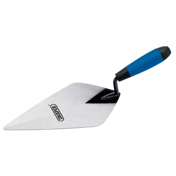 image of Draper Soft Grip London Pattern Brick Trowel (275mm)