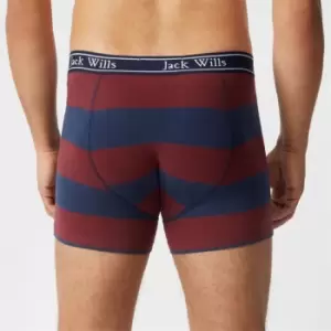 image of Jack Wills Multipack Stripe Boxers 2 Pack - Multi