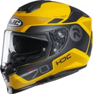 image of HJC RPHA 70 Shuky Helmet, grey-yellow, Size L, grey-yellow, Size L