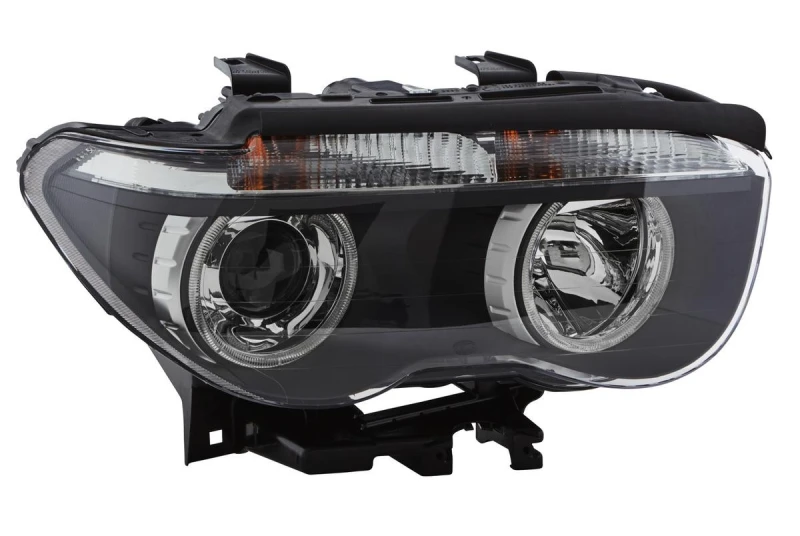 Image of HELLA 1EL 158 084-011 Headlights H7, Right, with bulbs, Bi-Xenon Headlight (259)