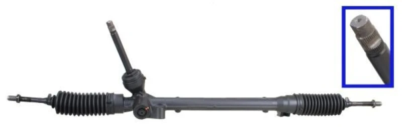 Image of SPIDAN 52802 Steering Rack for left-hand drive vehicles, Mechanical Steering Gear (286)