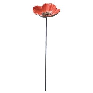 Image of Gardman Poppy Bird Feeder Dish