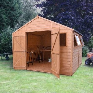 Image of Mercia Pressure Treated Shiplap Apex Workshop - 10 x 10ft