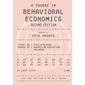 Image of A Course in Behavioral Economics