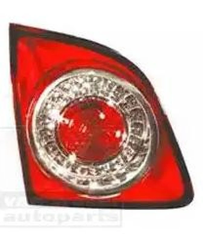 Image of VAN WEZEL 5887923 Rear light Inner Section, with bulb holder, Left, LED Combination Rearlight (391)