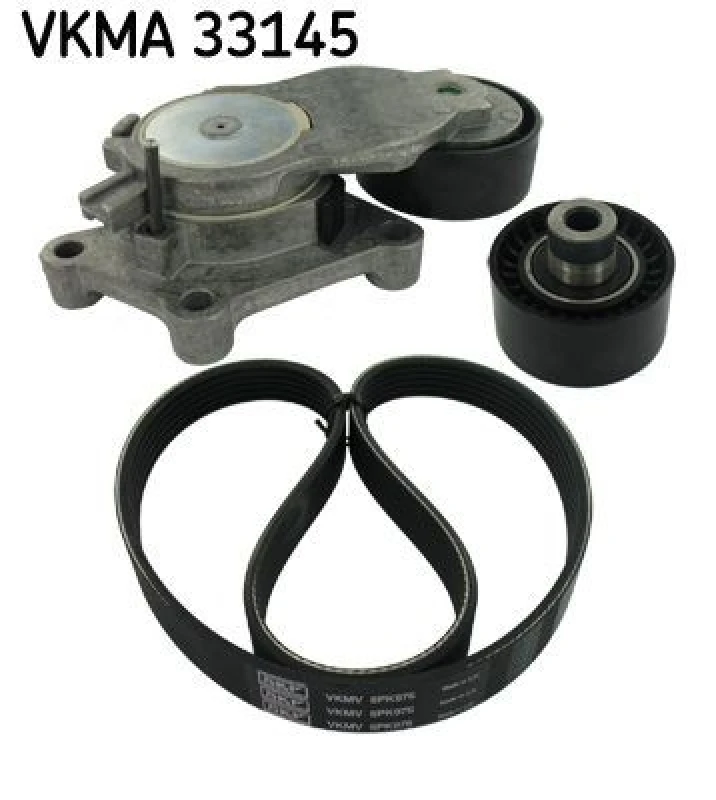 Image of SKF V-Ribbed Belt Set SKF VKMA 33145
