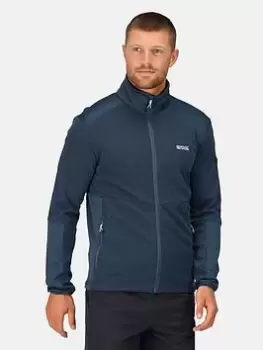 Image of Regatta Highton Full Zip Fleece Iii, Navy Size M Men