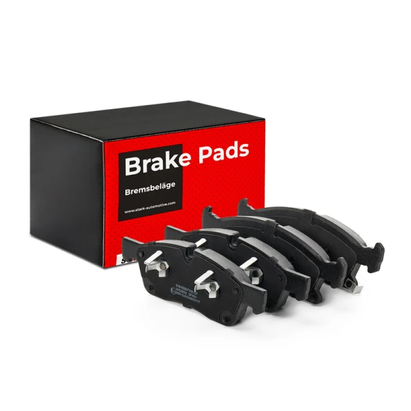 Image of RIDEX 402B0605 Brake pad set Front Axle, with acoustic wear warning, with piston clip Brake Pad Set,disc brake (402)
