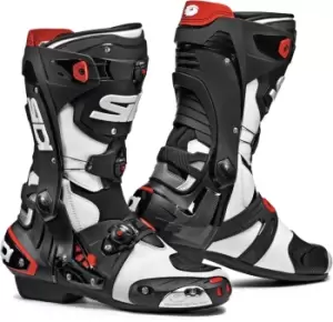 Image of Sidi Rex Motorcycle Boots Black White