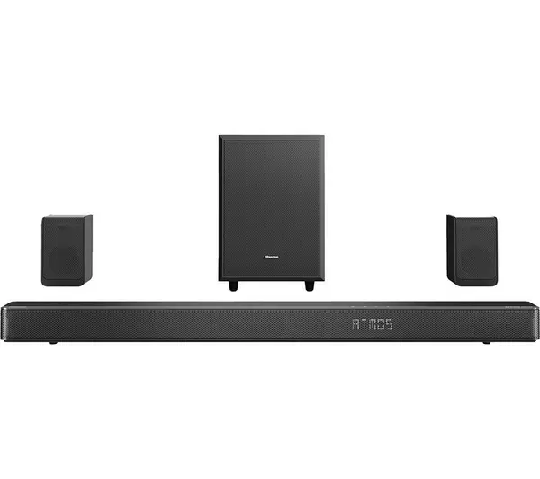 Image of Hisense AX5125H 5.1.2 Soundbar with Wireless Subwoofer - Black