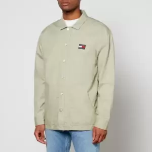 Image of Tommy Jeans Twisted Flag Cotton Shirt - L