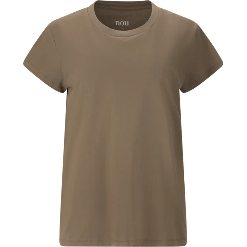 Image of Nou Womens T-Shirt Nou Highmore V2 Marron Female 44