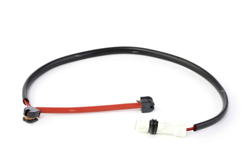 Image of RIDEX 407W0115 Brake Pad Wear Sensor Front axle both sides Warning Contact,brake pad wear (407)