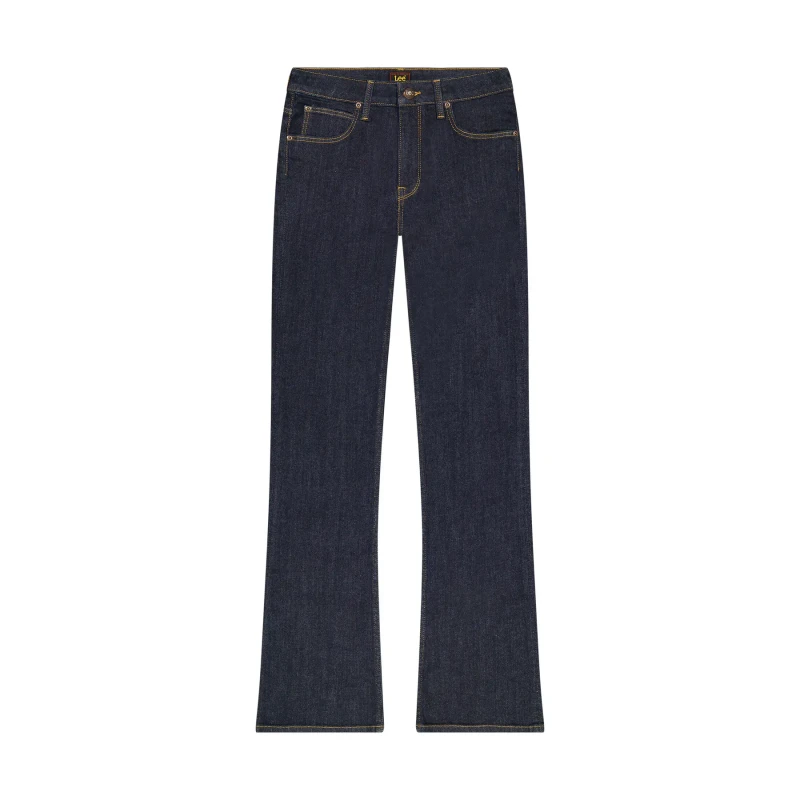 Image of Lee Womens velvet trousers Lee Breese Boot Bleu Female 24x31