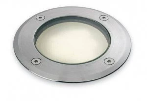 Image of 1 Light Walkover Recessed Light - Round Stainless Steel IP67