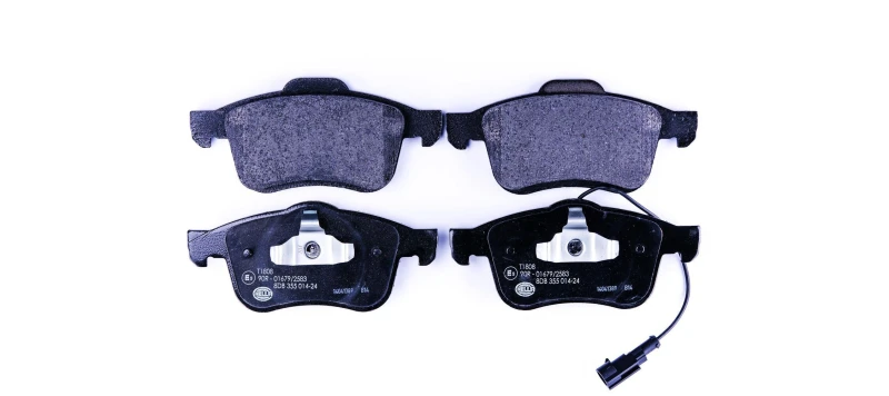 Image of HELLA Brake pad set HELLA 8DB 355 014-241