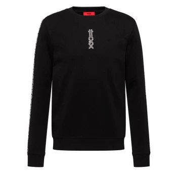 Image of Hugo Doby Sweatshirt - Black