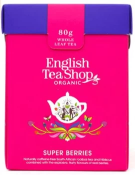 image of English Tea Shop Super Berries Loose Tea - 80g