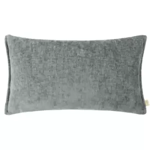 Image of Buxton Rectangular Cushion Blue / 30 x 50cm / Polyester Filled