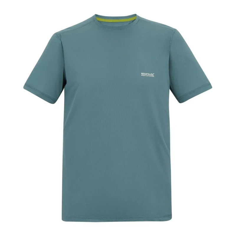 Image of Long Sleeve Insect-Repellent T-Shirt Regatta Mindo Bleu Male S