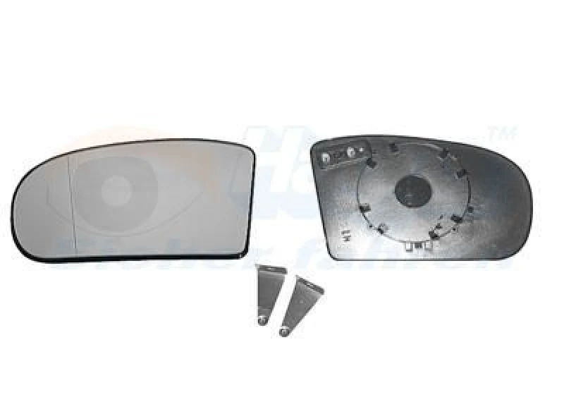 Image of VAN WEZEL Wing mirror glass VAN WEZEL 3032861