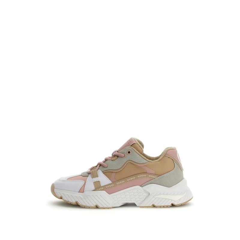 Image of Guess Womens Trainers Guess Carrli5 Blanc Female 36