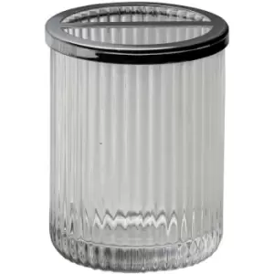 image of Regent Glass Toothbrush Holder - Clear