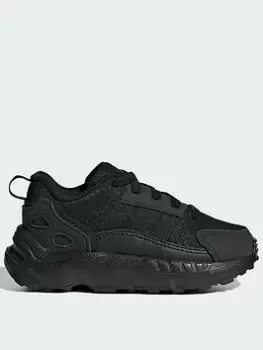 Image of adidas Originals Infant Zx22, Black, Size 3