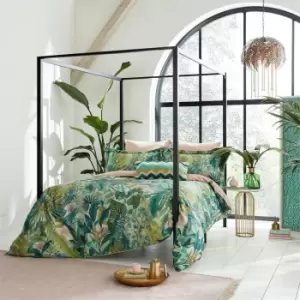 Image of Harlequin Floreana BCI Cotton Duvet Cover - Green